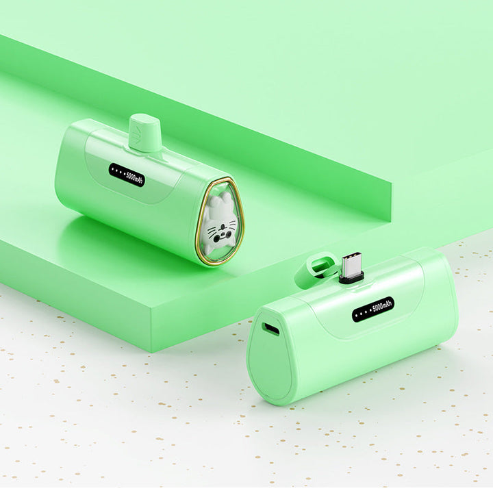 Funny power bank with integrated animal figure Kalsten