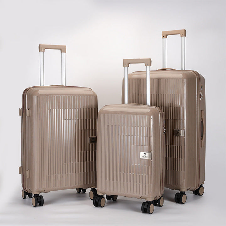 multi-size hardshell spinner luggage set with telescopic handles and double-spinner wheels Kalsten