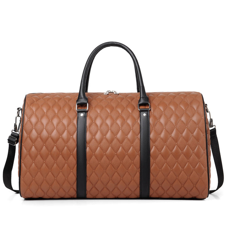 Stylish and Spacious Travel Bag Made of High-Quality Artificial Leather Kalsten