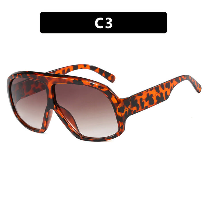 Ladies oversized sunglasses in fashionable tortoiseshell pattern Kalsten