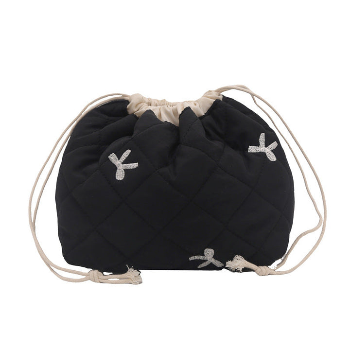 Quilted Drawstring Pouch Kalsten