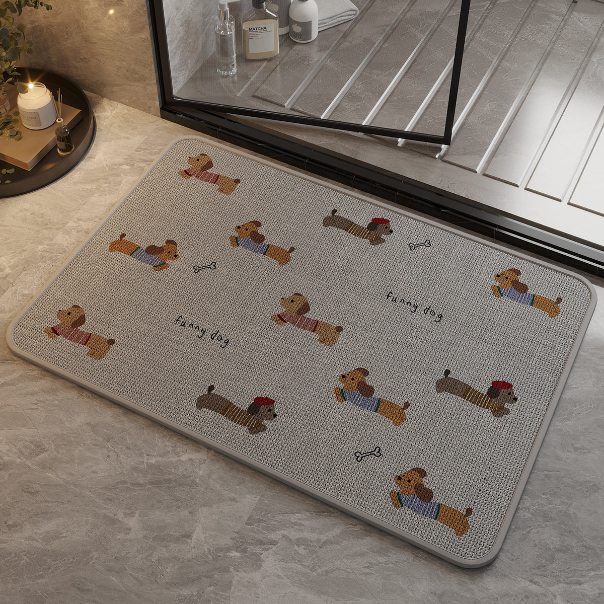 Funny Dog Indoor Mat Acalora