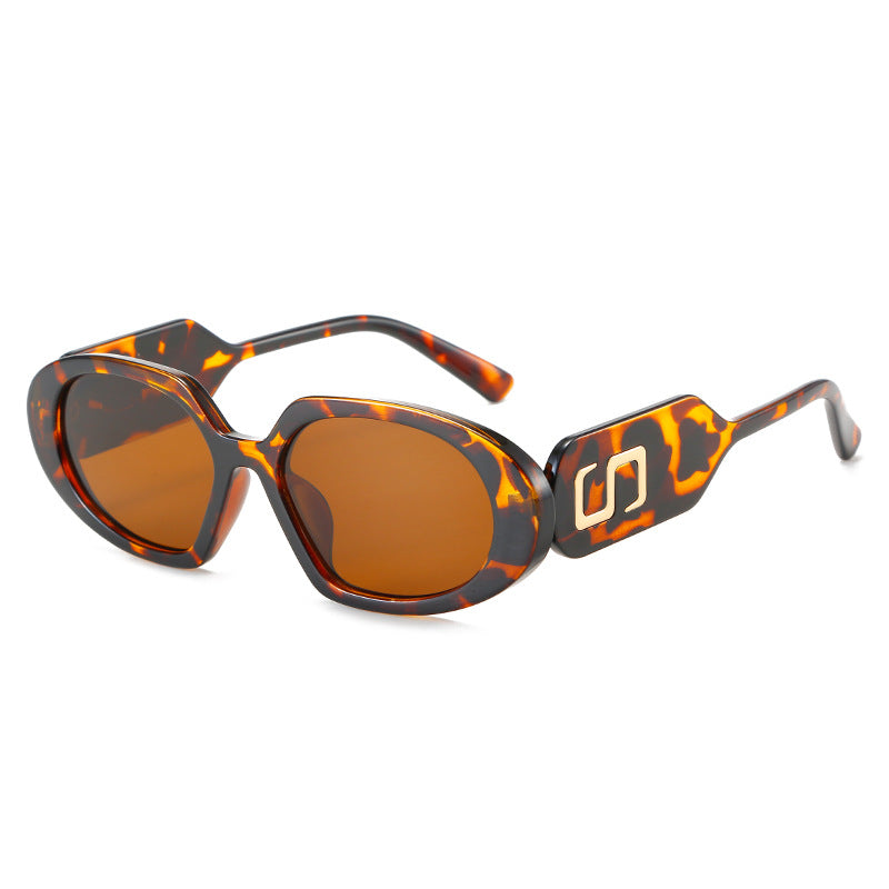 Women's fashionable sunglasses with unique design and stylish logo Kalsten