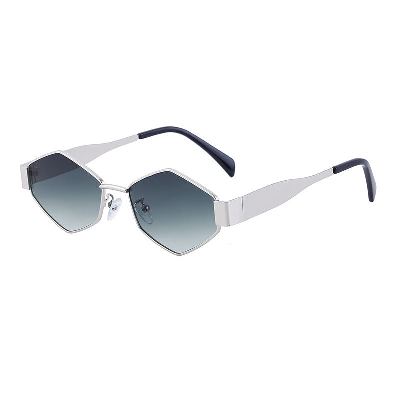 Women's geometric sunglasses with modern frame Kalsten