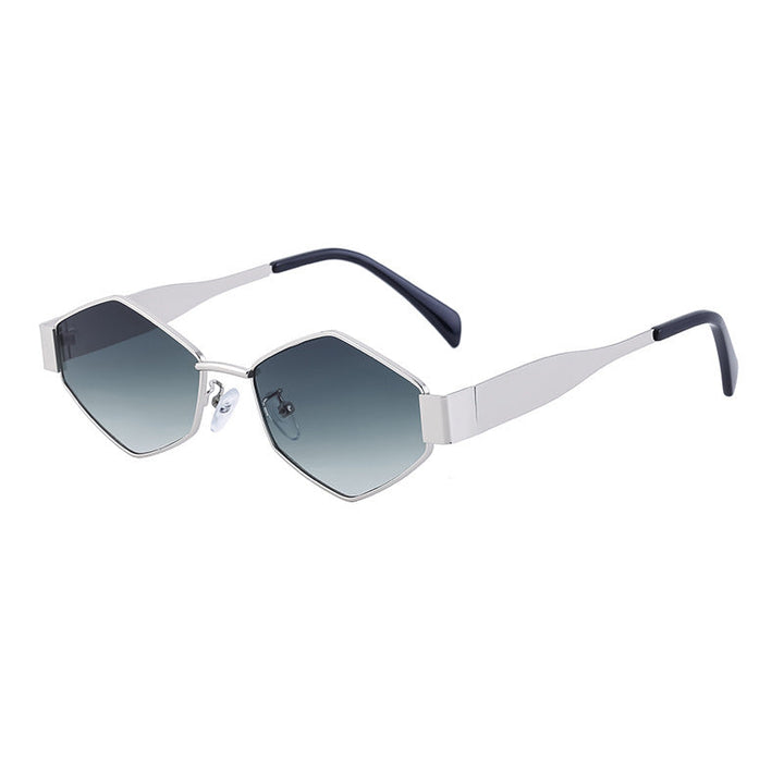 Women's geometric sunglasses with modern frame Kalsten