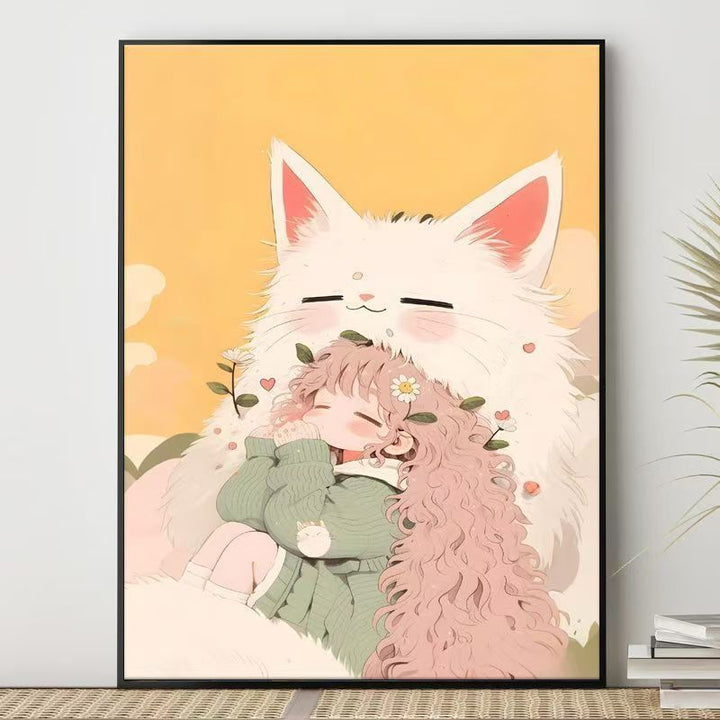 Cute Character Illustration Canvas Art Kalsten