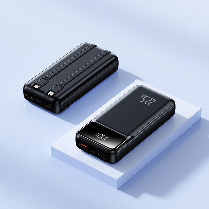 Portable power bank with intelligent USB charging port and digital display Kalsten