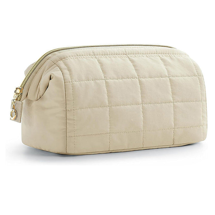 Cosmetic bag with matte finish and zipper Kalsten
