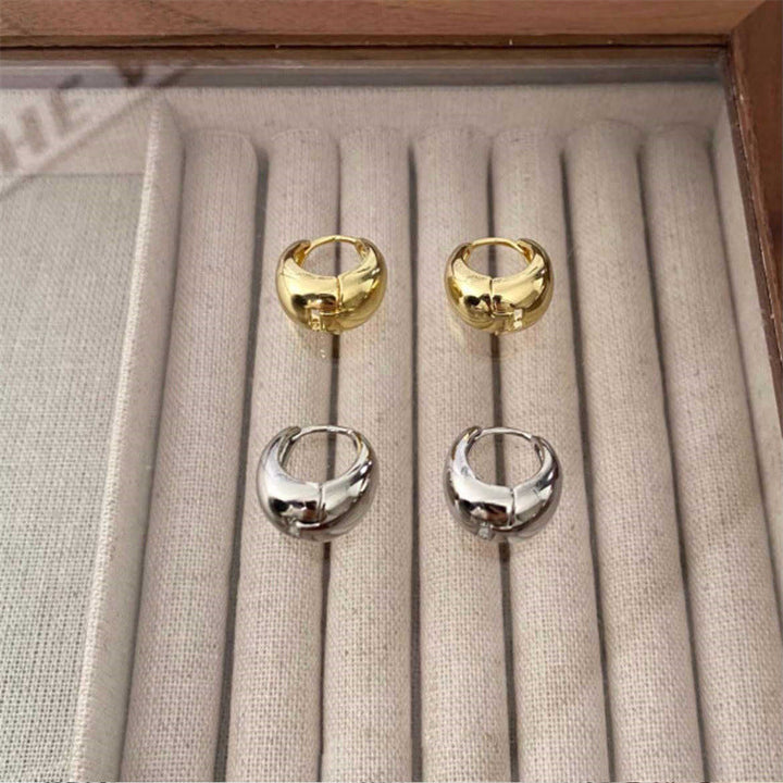 Fashionable Hoops Made of High-Quality Metal Kalsten