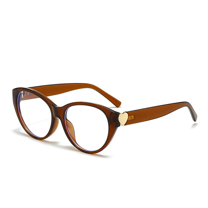 Women Cat-Eye Sunglasses with Heart Design Kalsten