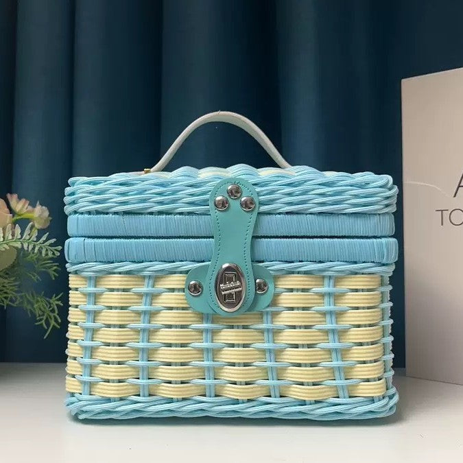 Women Robust Rattan Storage Box Kalsten