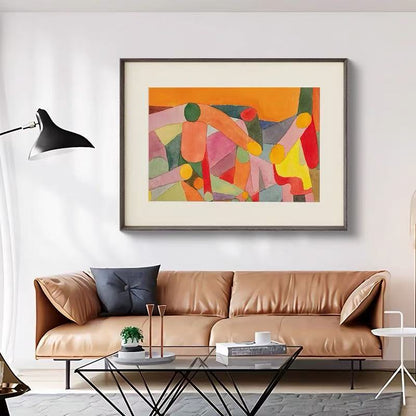 Abstract Watercolor Art Print