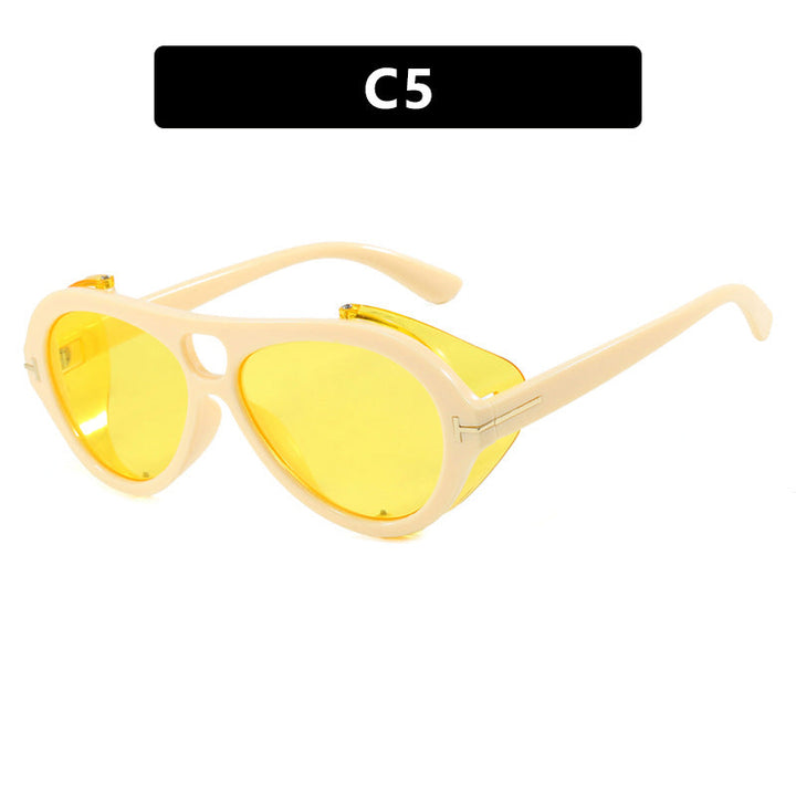 Women modern sunglasses with unique design Kalsten