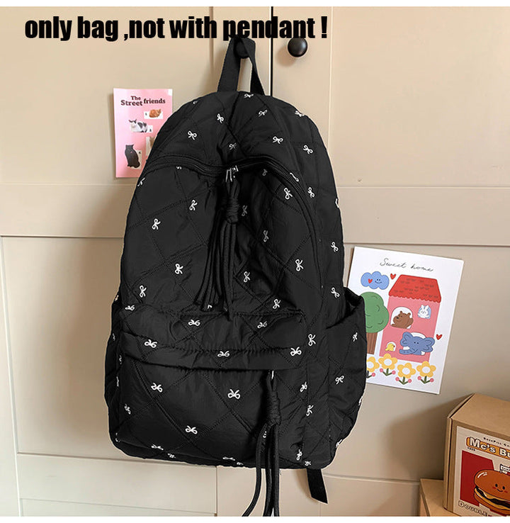 Quilted Casual School Backpack Kalsten