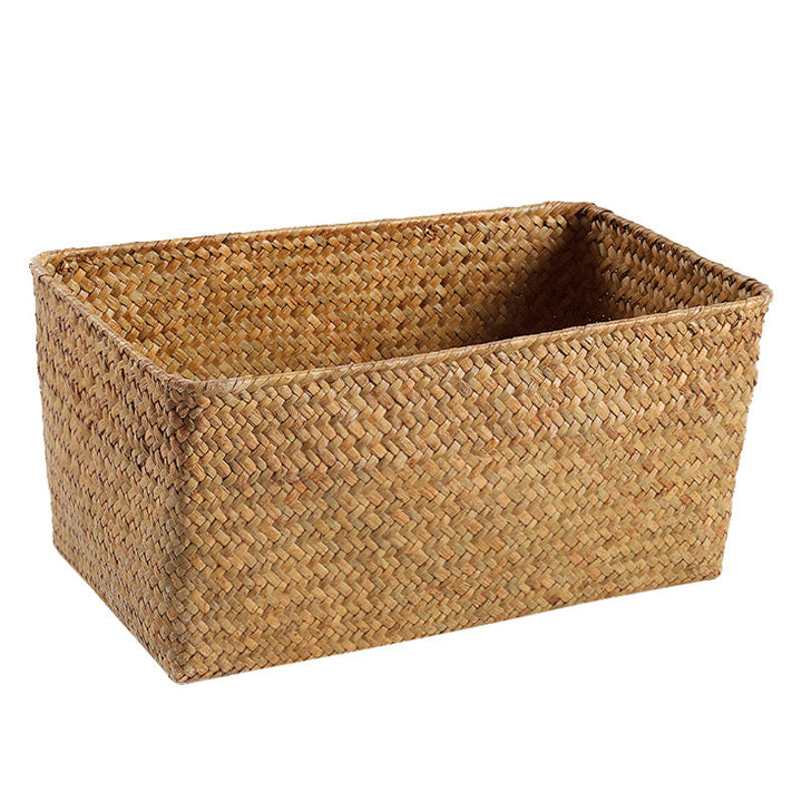 Unisex storage basket made of natural materials Kalsten
