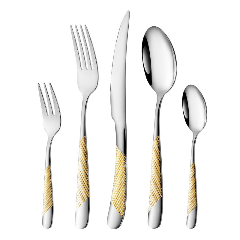 Fine and elegant table knife with non-slip handle Kalsten