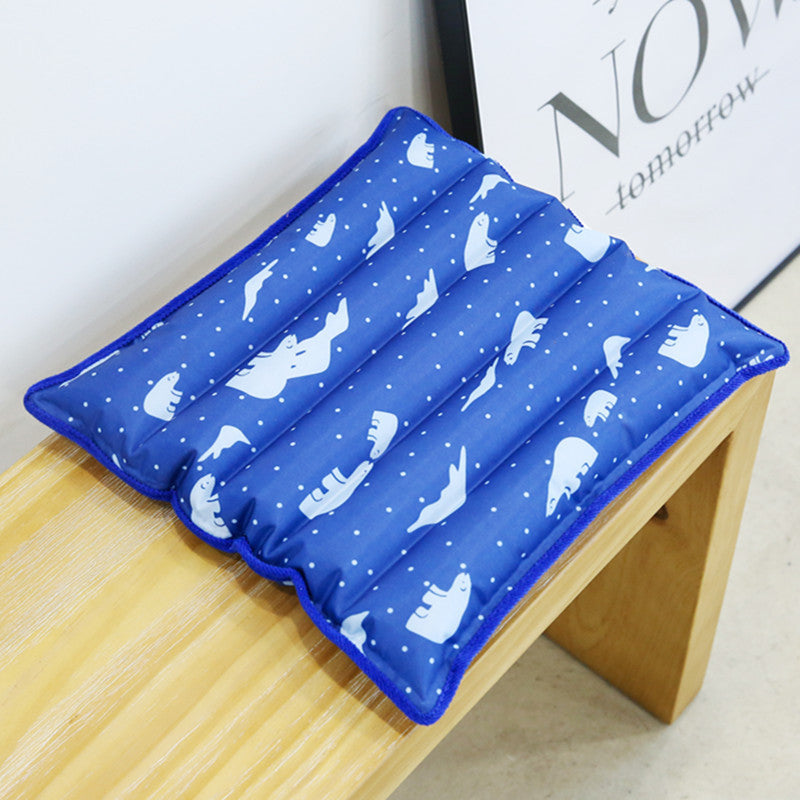 Ladies Cooling Seat Cushion with Innovative Snowflake Pattern Bowlift
