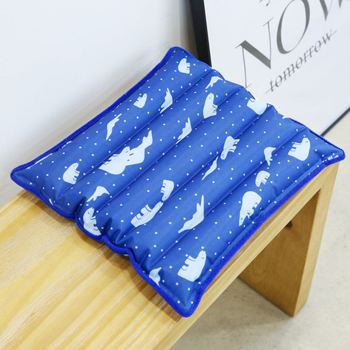 Ladies Cooling Seat Cushion with Innovative Snowflake Pattern Bowlift