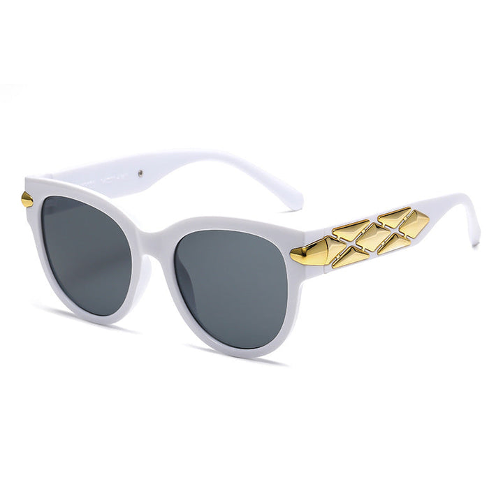 Women's designer sunglasses with innovative, detailed frame Kalsten