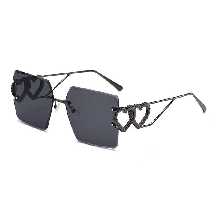 Women's fashionable sunglasses with trendy heart design Kalsten