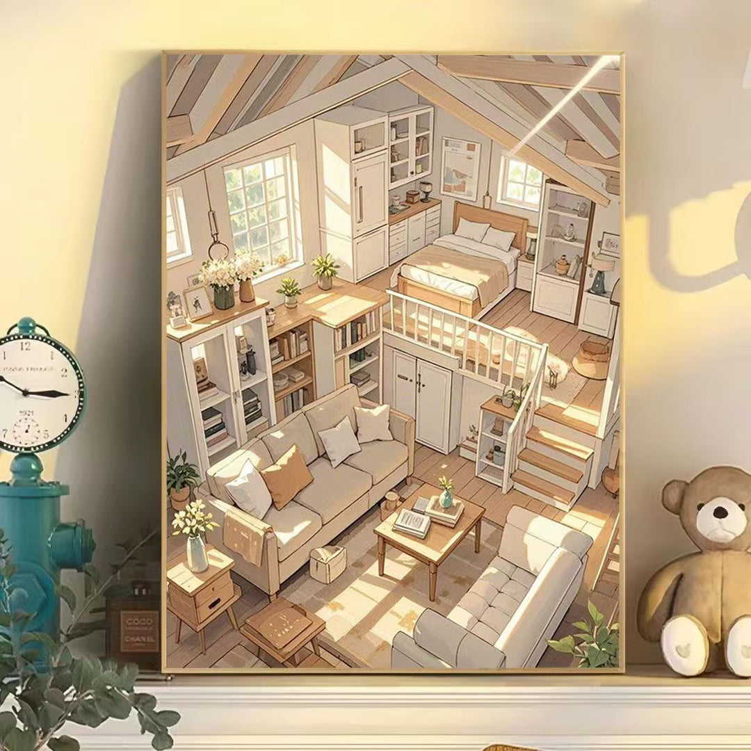 Scenic Street View Wall Art Kalsten