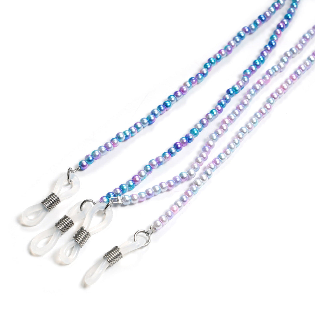 Beaded Eyewear Chain with Adjustable Length Kalsten