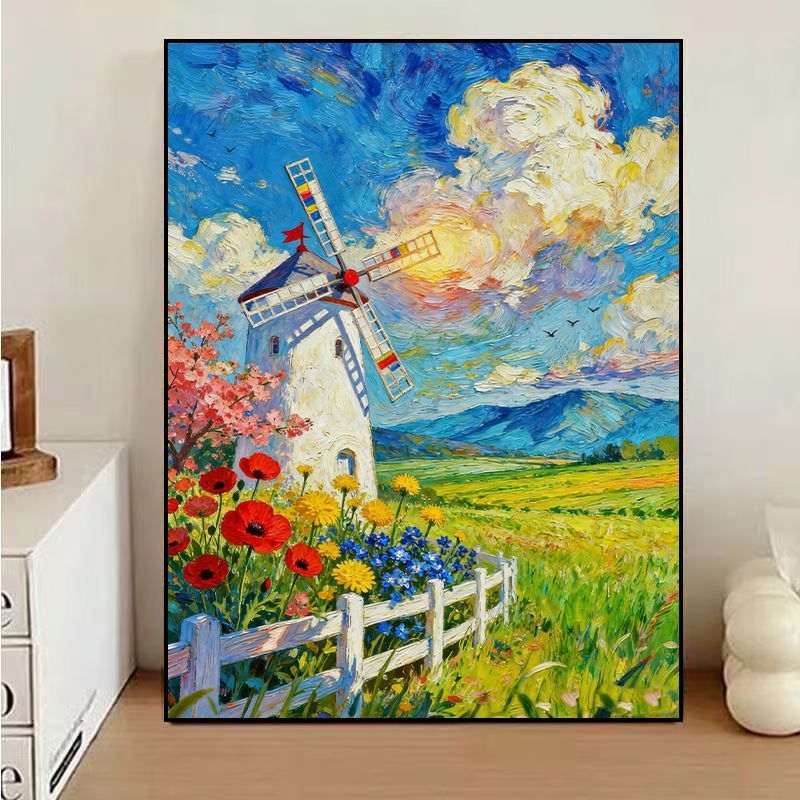 Impressionist Landscape Art Print Kalsten