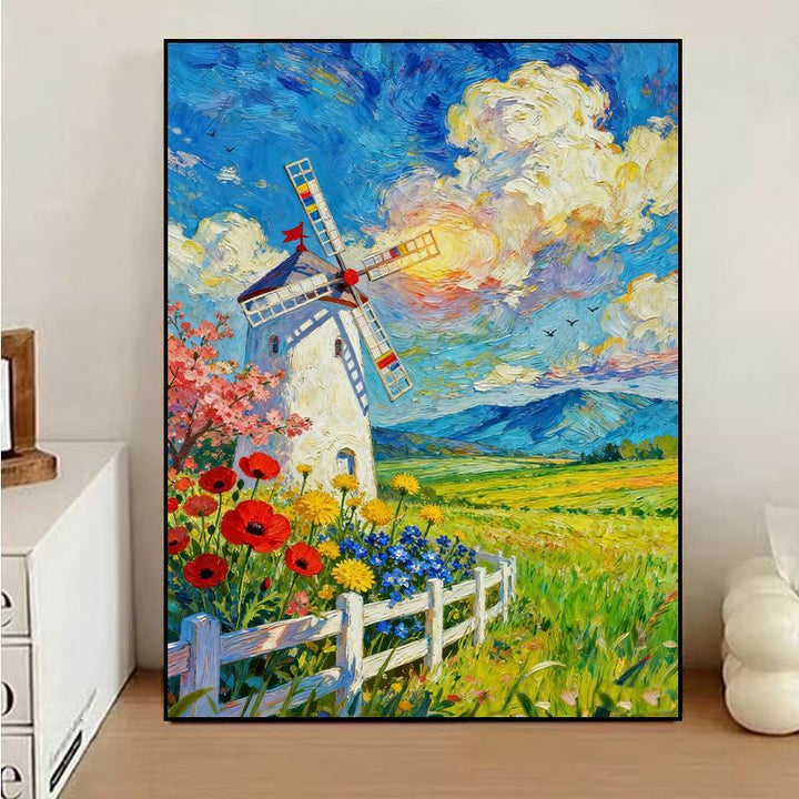 Impressionist Landscape Art Print Kalsten
