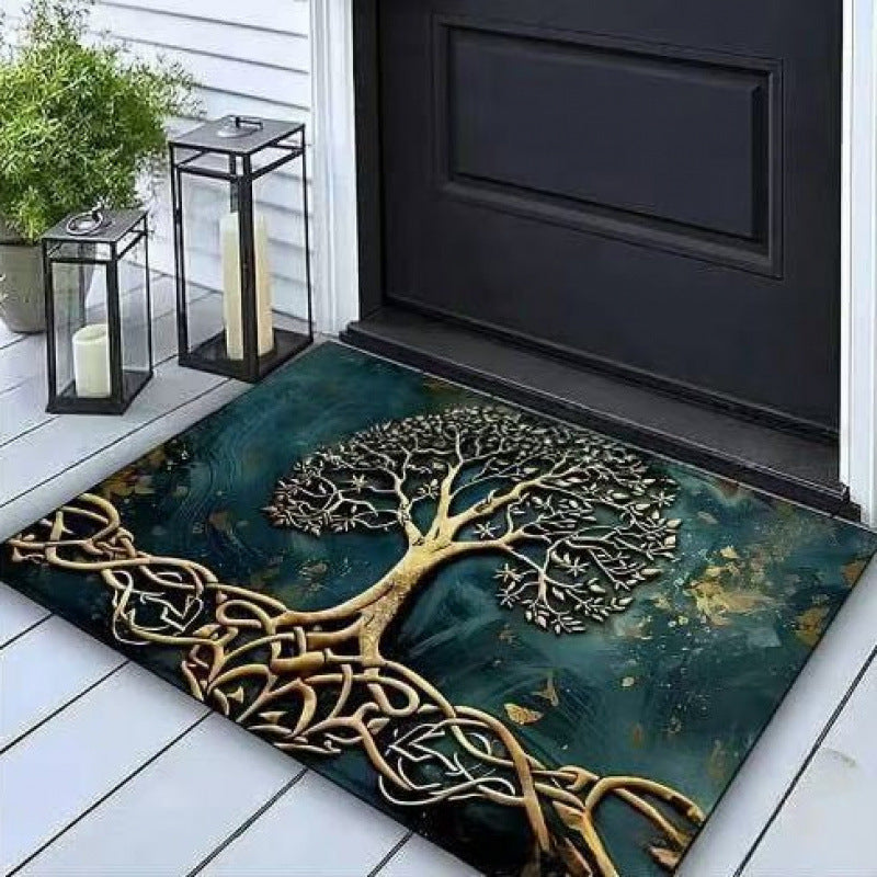 Artistic Round Area Rug Acalora
