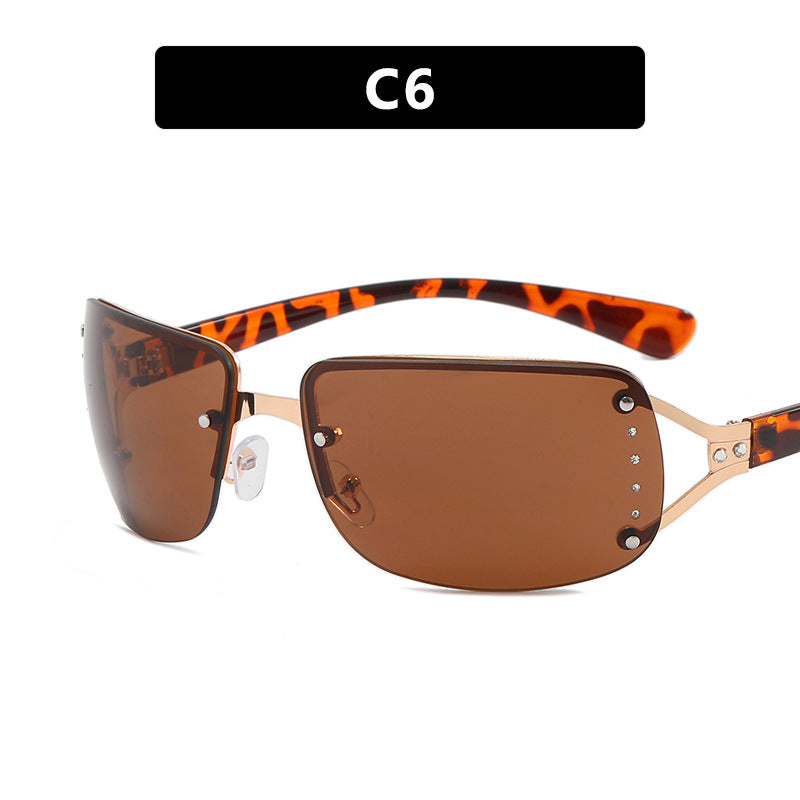 Ladies extravagant sunglasses in modern design with fine accents Kalsten