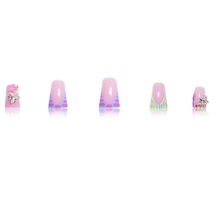 Decorative 3D Star-Embellished Nail Art Kalsten