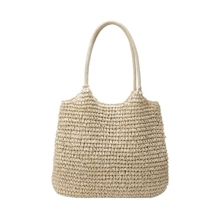 Handbag Made of Handwoven Natural Material with Generous Interior Kalsten