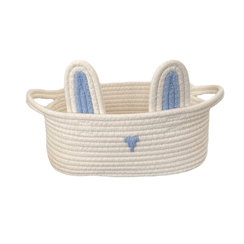 Ladies decorative storage basket with bunny ear design Kalsten