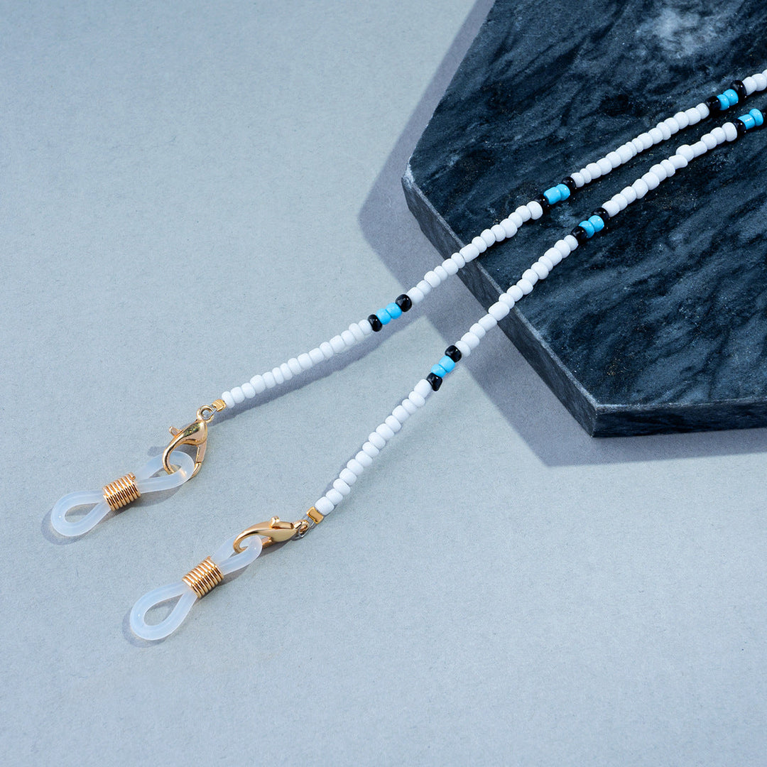 Stylish Beaded Eyewear Chain Holder Kalsten