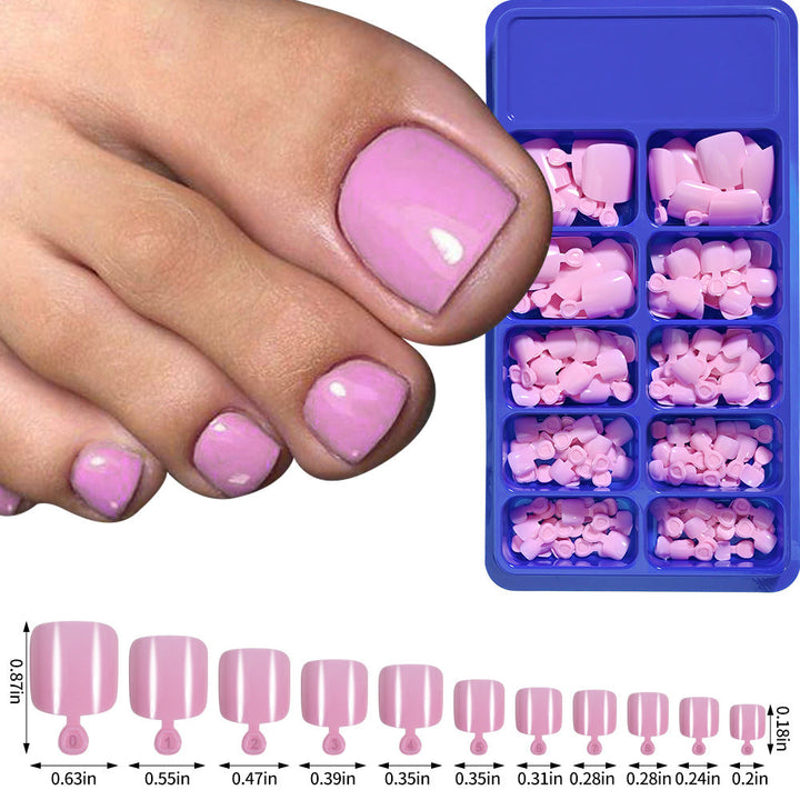 Premium Soft Gel Toenail Tips Set Kalsten