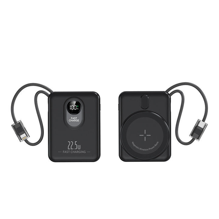 Magnetic Wireless Powerbank with Fast Charging Function and Digital Display Kalsten