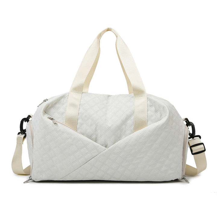Sporty travel bag with elegant quilted pattern Kalsten