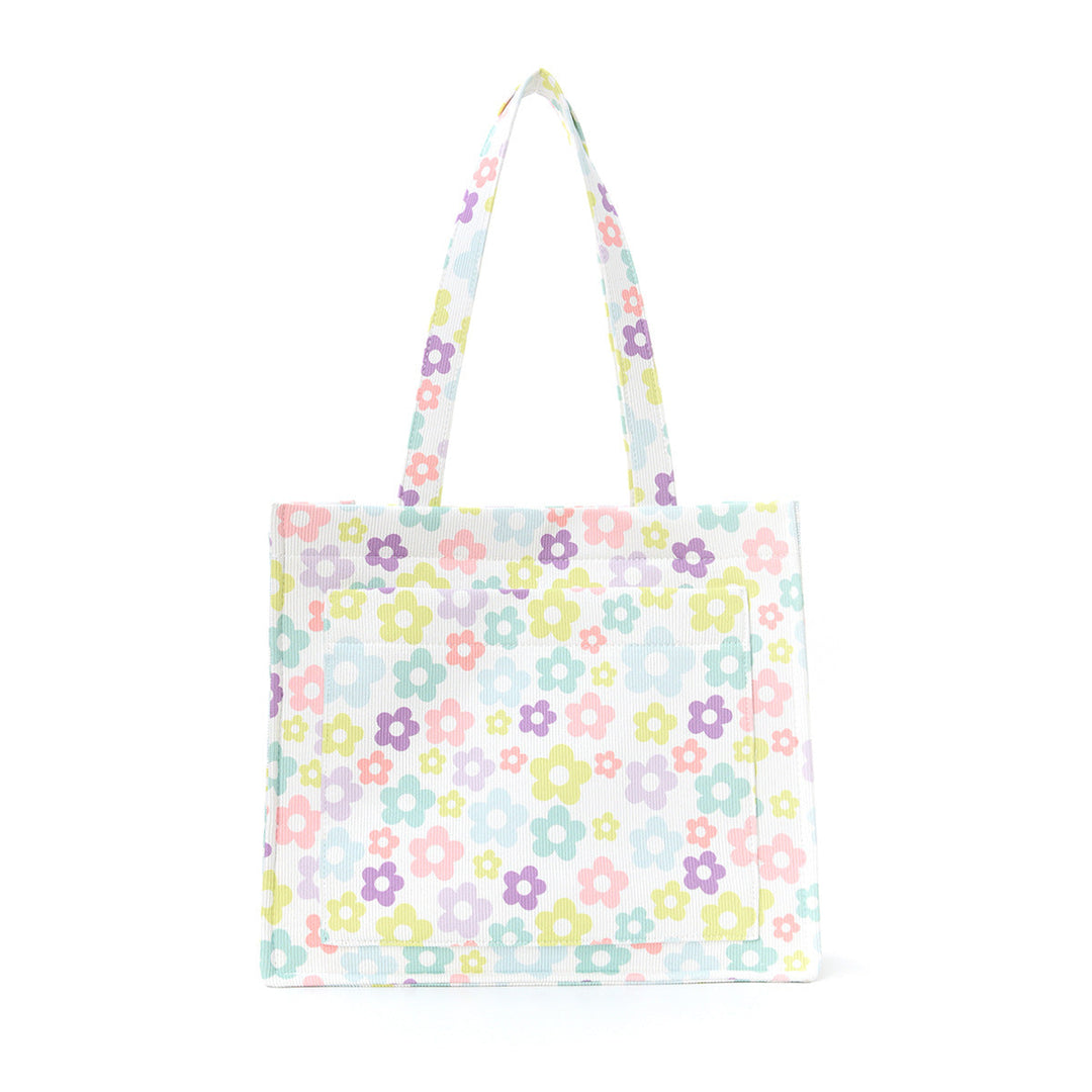 Trendy shopping bag with floral design Kalsten