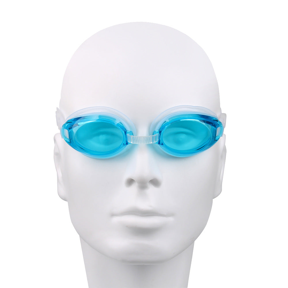 Swim goggles with scratch-resistant lenses and adjustable headstrap Kalsten