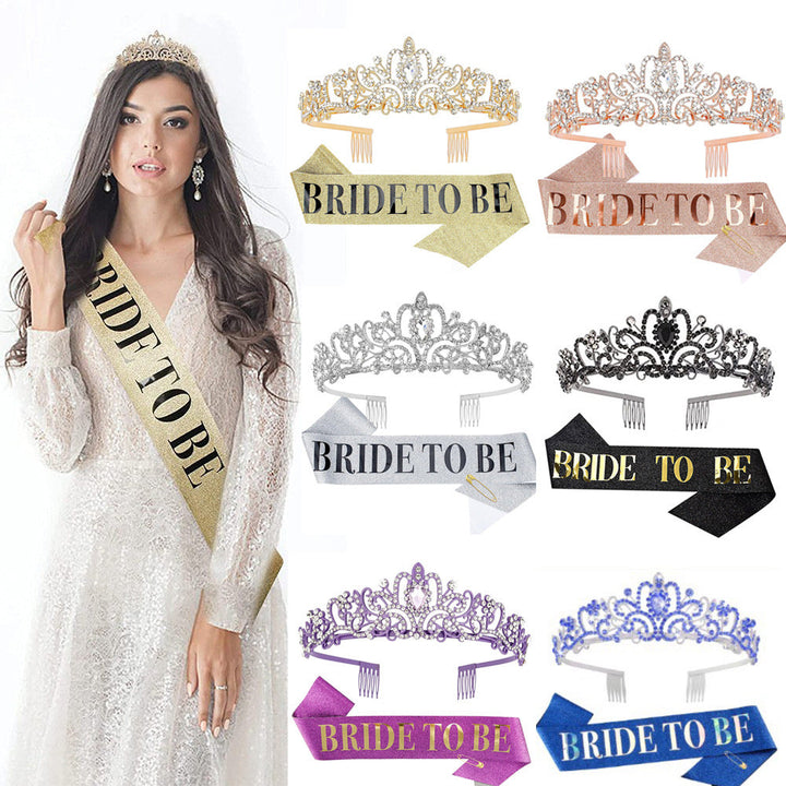 Ladies Crystal Embellished Bridal Tiara Kalsten