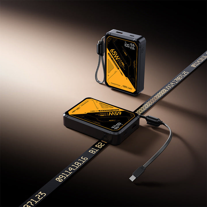Portable high-performance charger with intelligent USB-C port and digital display Kalsten