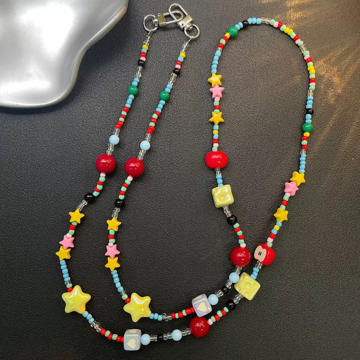 Colorful Beaded Eyewear Holder Chain Kalsten
