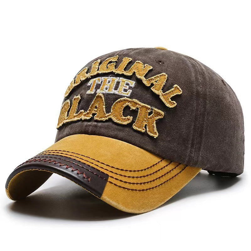 Men's Vintage-Inspired Distressed Cap Kalsten