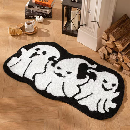 Cute Ghost-Shaped Bath Mat Acalora