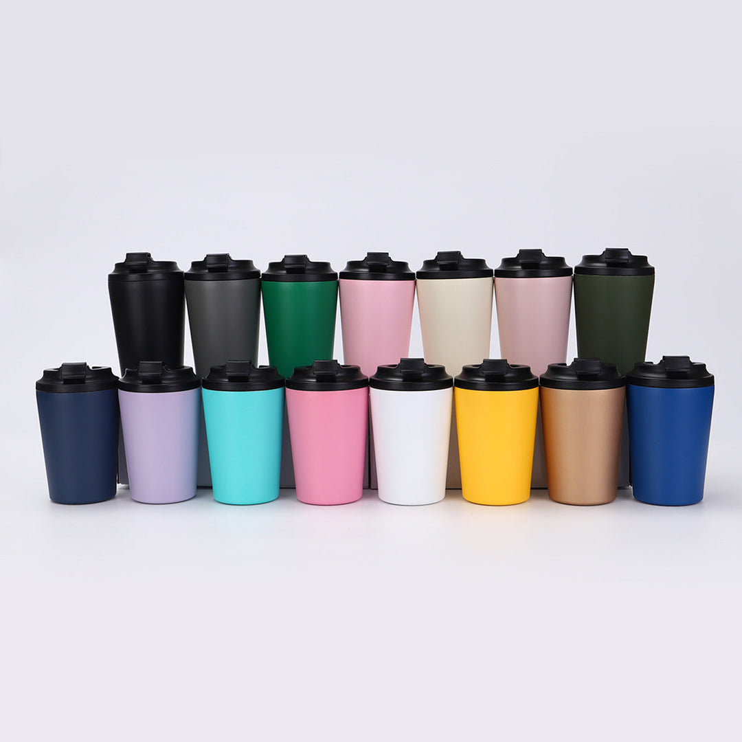 Women elegant and practical insulated mug with spill-proof lid Kalsten