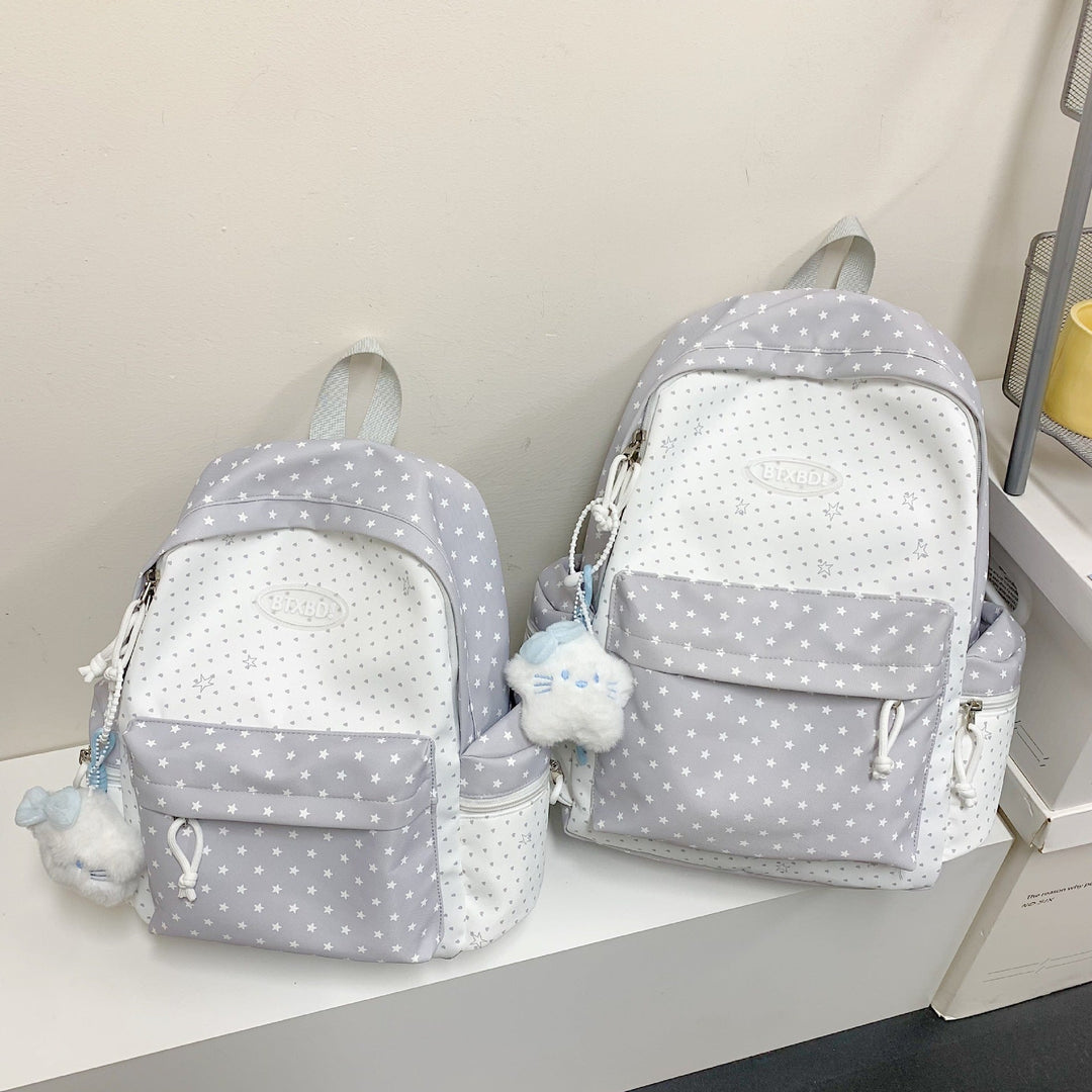 Star-Printed Children's Backpack Kalsten