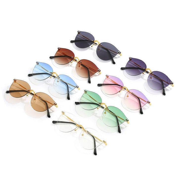 Women's fashionable sunglasses with innovative metal frame and flexible nose pads Kalsten