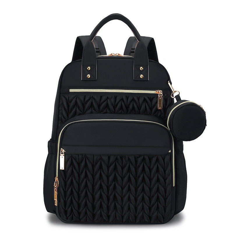 Fashionable backpack with practical compartment system Kalsten