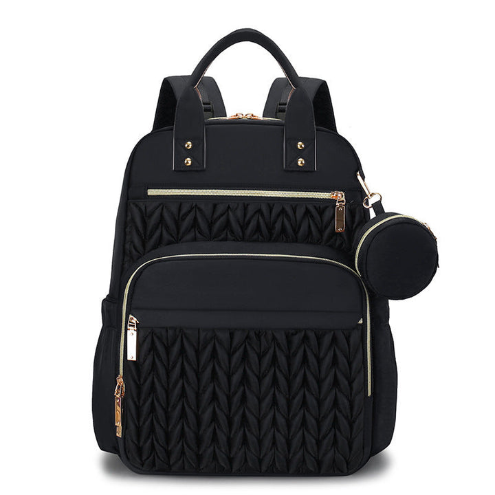Fashionable backpack with practical compartment system Kalsten