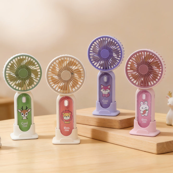 Portable USB Hand Fan in Cute Fox Design Kalsten